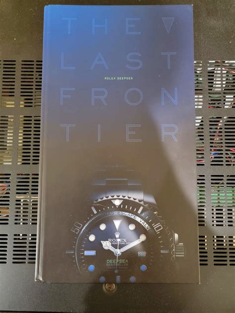 rolex deepsea the last frontier book|Book: ROLEX “THE LAST FRONTIER” DeepSea SeaSweller .